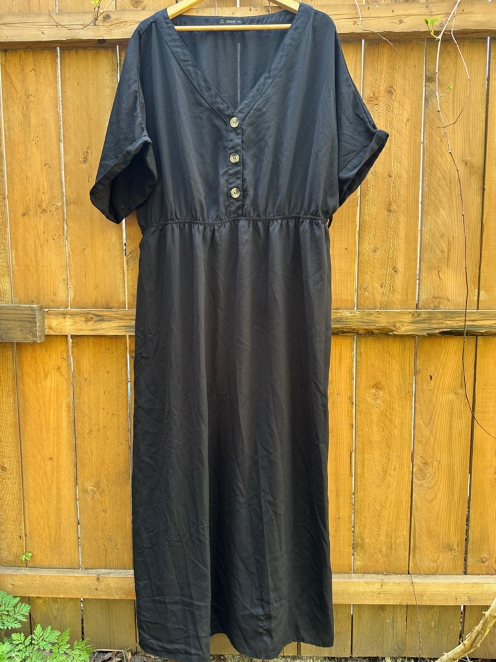 Shein Black Maxi Dress